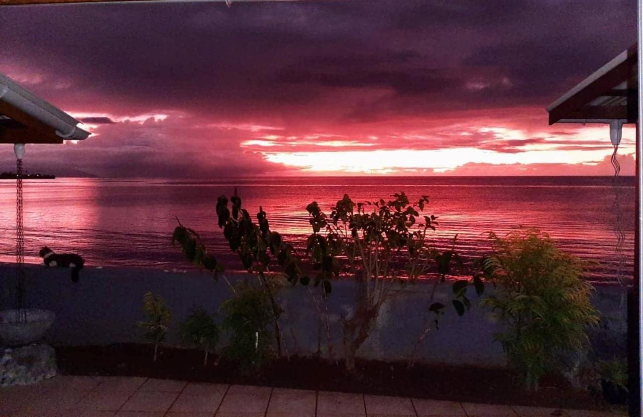 Tahiti - Taharaa Beach Bungalow Arue  Exteriör bild